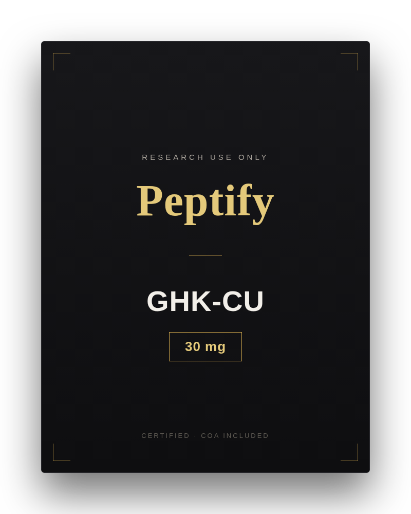 GHK-CU – peptyd miedziowy